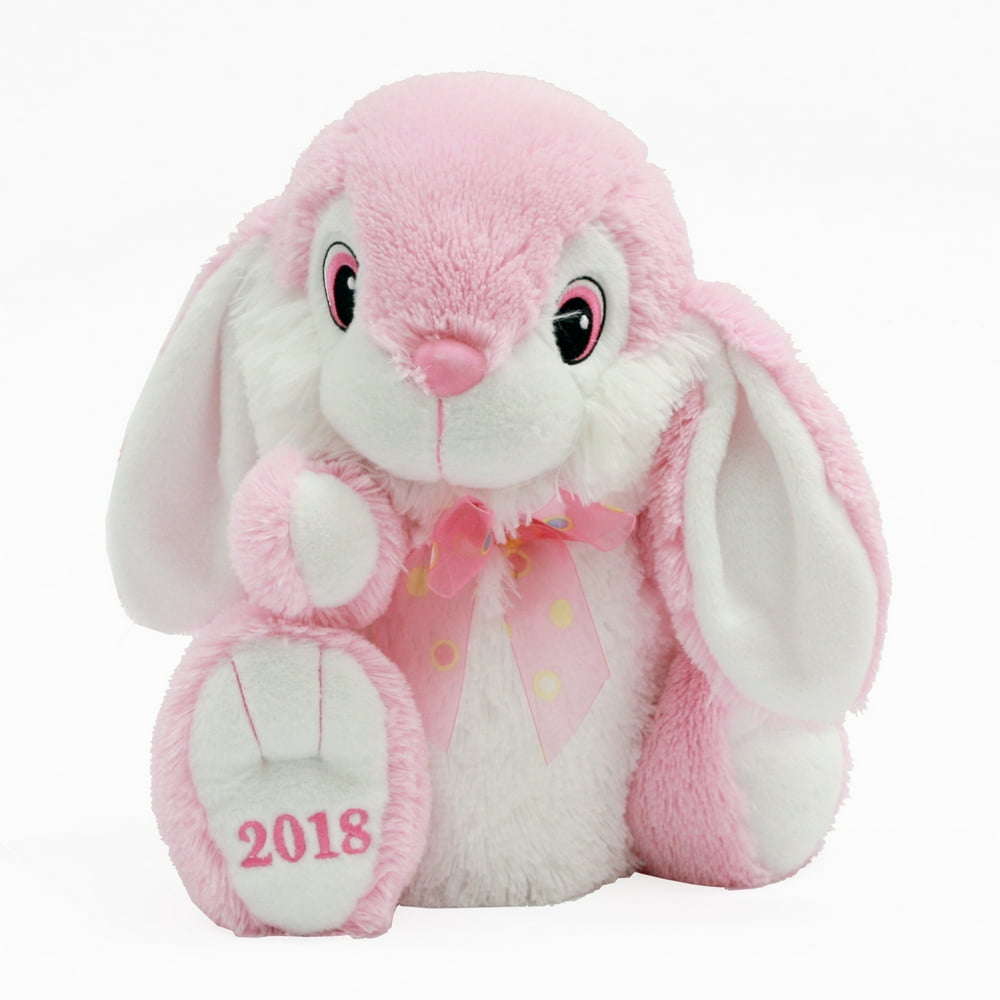 Easter Collectible Hoppy Hopster ® Bunny Plush Toy for 2018 Gift, Pink
