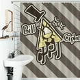 thumbnail image 4 of Bill Cipher Shower Curtain Cartoon Anime for Boys Grils Gift 60x72Inch（152x183cm）, 4 of 7
