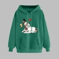 thumbnail image 2 of WILLBEST Sudadera con Capucha para Mujer, Estilo Navideño Otoño/Invierno, con Cremallera y Capucha Gruesa Grande, 2 of 3
