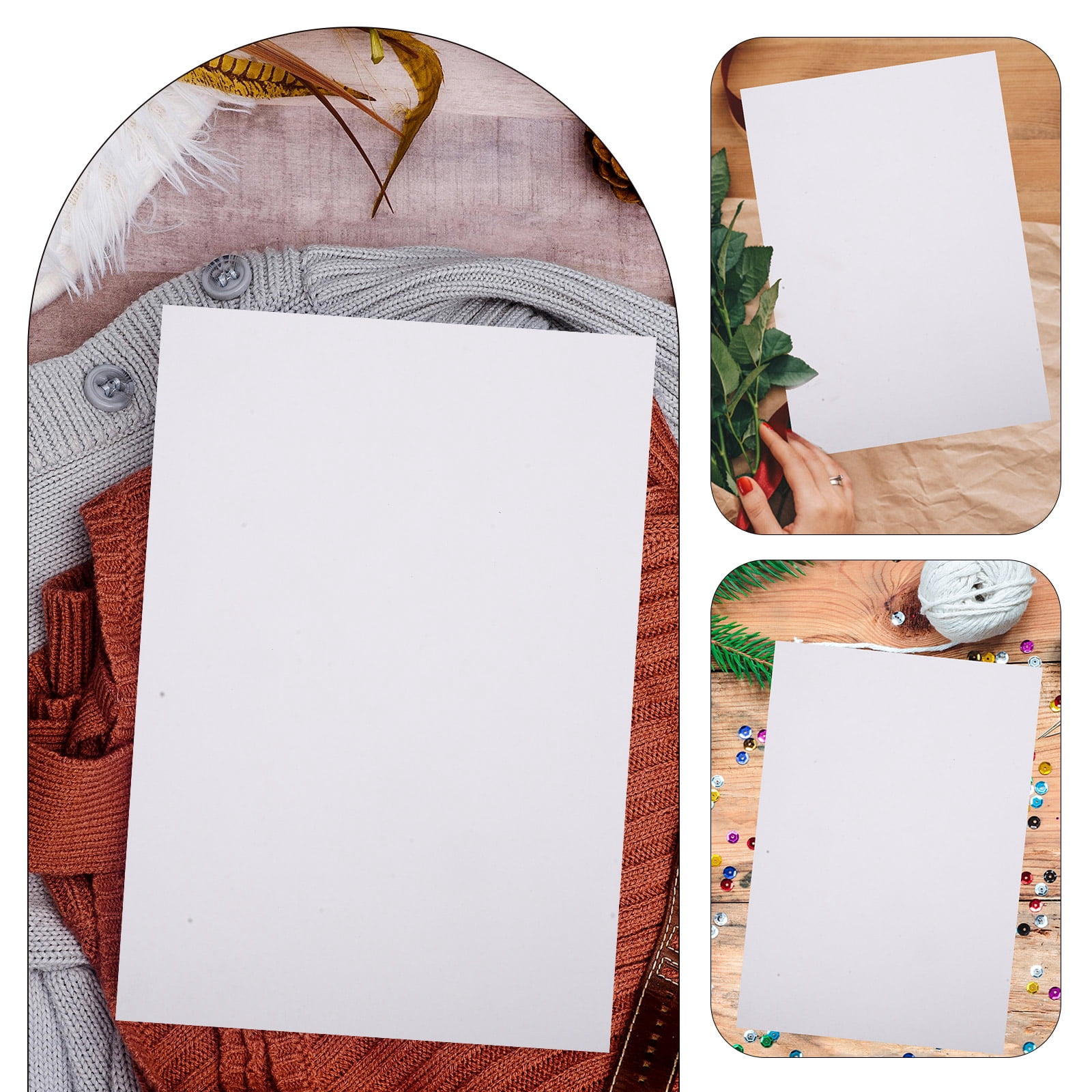 MLINS 30 Sheets Glitter Cardstock Paper for Crafts, Craft Paper, Glittery Cardstock for Scrapbooking and Art Projects