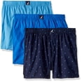 thumbnail image 1 of Nautica Boxeurs Tissés en Coton pour Hommes, Lot de 3, 1 of 4