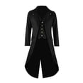 thumbnail image 1 of Chaqueta de disfraz GOLDSTITCH vintage negra para hombre, 1 of 6