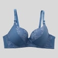 thumbnail image 2 of Underwire Lace Bra Women Breathable Push up Bras Comfy Daily Everyday Top, 2 of 6