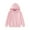 Pink, variant on GYRATEDREAM Boys Girls Light Weight Long Sleeve Hooded T-shirt Top Casual Solid Pullover Hoodie Sweatshirts for 6-7Y Black