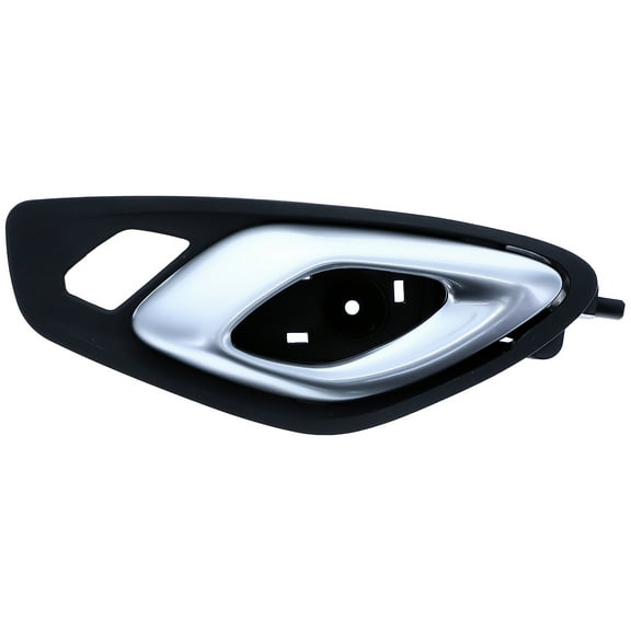 Dorman 15754 Front Passenger Side Interior Door Handle for Specific Chevrolet Models, Silver; Black