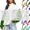 thumbnail image 4 of Womens Half Zip Up Hoodie, Color Blocking Fleece Oversized Cute Sweatshirt, Half-zip Zipper Hoodies for Women,Stand Collar Sweatshirts,Comfy Pullover with Pocket,Fall Clothes,Winter Outfits, 4 of 6