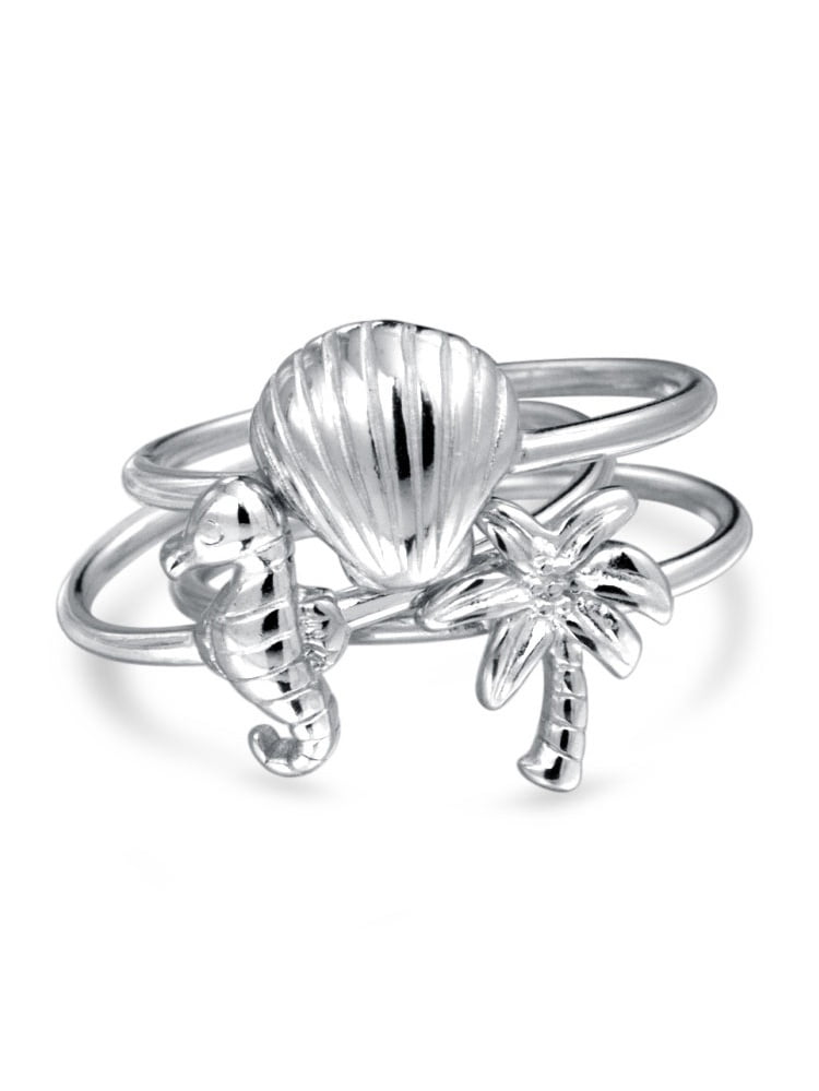 Crab 925 Sterling Silver Mini Charm w-Multiple Attachment Options Beach Food