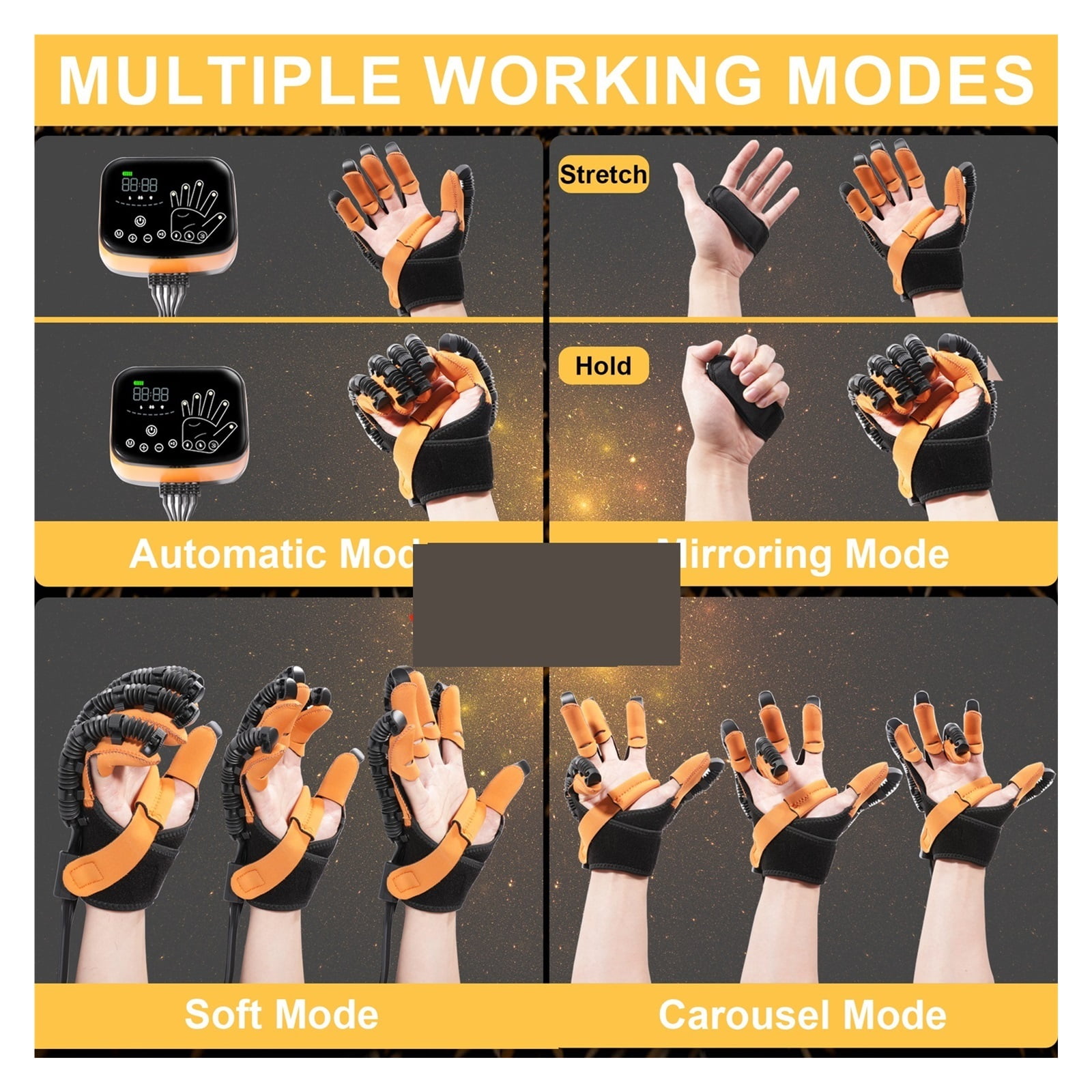Rehabilitation Robot Glove Hand Device For Stroke Hemiplegia Hand Function Recovery Finger Trainer Surgery Recovery ,Bionic Technology