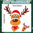 thumbnail image 3 of Conjunto de Carteles Navideños ZOIIWA Oh Ciervo El Invierno Está Aquí, 3 of 7