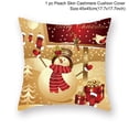 thumbnail image 3 of 45cm Christmas Cushion Cover Merry Christmas Decor For Home 2024 Christmas Ornaments Navidad Noel Xmas Gifts Happy New Year 2025, 3 of 5