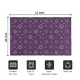 thumbnail image 5 of Purple Sun Moon Triangle Pattern Door Rugs,Washable Non Slip Door Mats Indoor,Decorative Door Mats,Entry Mat Indoor for Entrance,Bedroom,Kitchen,Bathroom,20"x32", 5 of 6