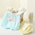 thumbnail image 5 of Zaldita Toddler Baby Girls Cotton Bloomer Shorts Ruffle Underwear Bowknot Briefs Panties Type C 120, 5 of 6