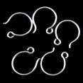 thumbnail image 3 of de oreja Gancho de oreja bricolaje 10Pcs 925 Sterling Earring Hooks Findings Supplies - French Earring Hook With Ear Backs Pendientes Perforados Para Mujeres Pendientes DIY Makin, 3 of 9