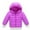 Purple, variant on ATOGUTA Little Big Boys Girls Down Coat Zip Hoodie Keep Warm Winter Jacket Down Clothing Black, Size 2T-8