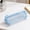Blue, variant on See-Through Full Transparent Breathable Honeycomb Mesh Zipper Pencil Pouch Ultra-Light Foldable Washable Portable Storage Organizer for Office