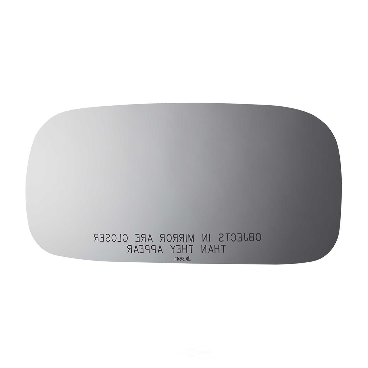 Burco 3641 Passenger Side Convex Replacement Mirror Glass for Cadillac Deville
