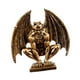 thumbnail image 5 of Figura de resina, estatua de ángel demonio, obra de de colección, regalo dorado, adorno de mesa, escultura para escritorio, inauguración de, 5 of 9
