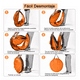 thumbnail image 5 of Vestidor Cambiador Portátil Tienda Campaña1.9m Camping/playa Naranja, 5 of 5