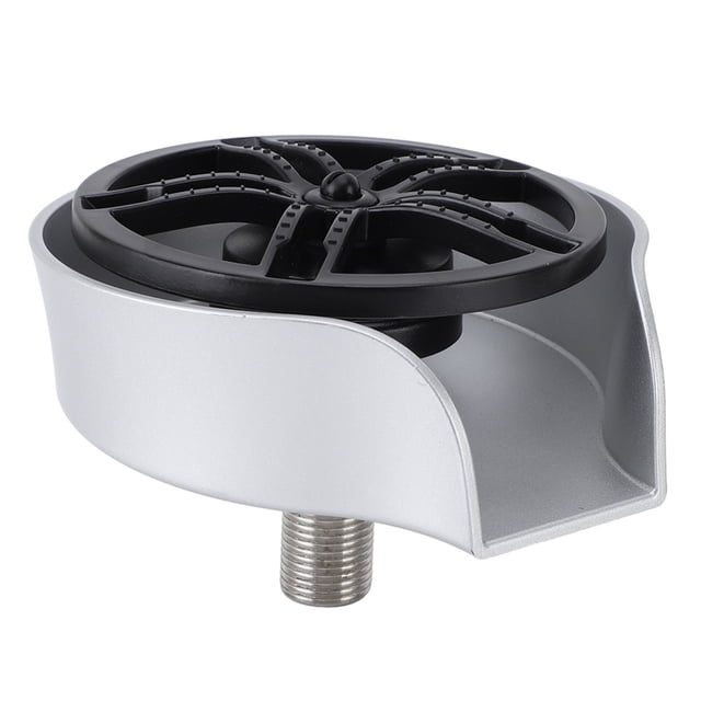 Glass Rinser Automatic Sink Glass Rinser, Stainless Steel Cup Washer Professional Corrosive Resistants Pressure Glass Washer for Kitchen Sinks, G1/2 External Thread Bar Glass