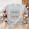 thumbnail image 4 of Santa Define Good | Sweatshirt, 4 of 6