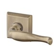 thumbnail image 1 of Baldwin PS.DEC.TSR.049 Passage Decorative Lever & Traditional Square Rose, Matte Brass & Black, 1 of 1