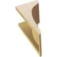 thumbnail image 6 of 7"W x 7"D x 14"H Wide Olympic Rough Cedar Woodgrain TimberThane Corbel, Primed Tan, 6 of 6