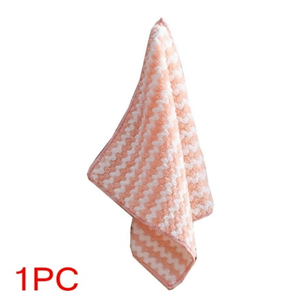 

1PC Kitchen Dish Towels Cotton Kitchen Towels and Dishcloths Set Dish Cloths for Washing Dishes Dish Rags for Drying Dishes Kitchen Wash Clothes Cleaning Towel