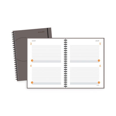 Black 2-Days-Per Page Planning Notebook AT-A-GLANCE Plan Write Remember 