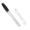thumbnail image 1 of Destyer Stainless Steel Cheese Grater With Zester Kitchen Tool For Grating And Zesting Kitchen Grater Safe black 1Set, 1 of 6