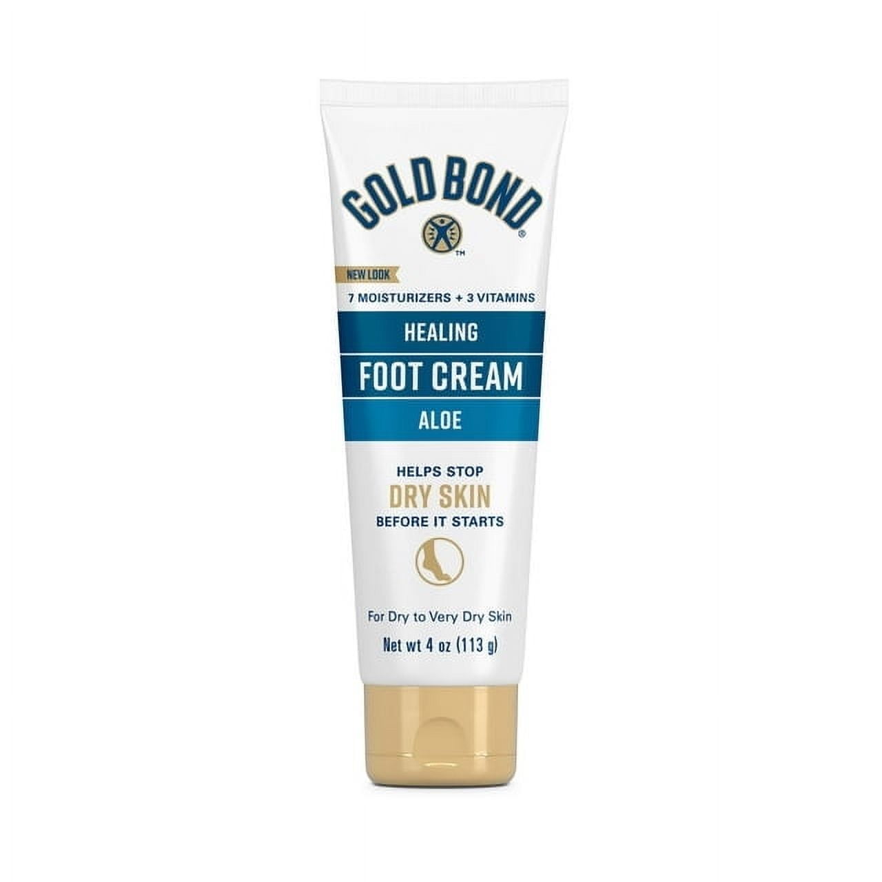 Gold Bond Ultimate Healing Foot Cream 4 oz (Pack of 4)