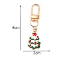 thumbnail image 4 of Llavero con colgante de muñeco de nieve y árbol de Navidad, joyería hecha a mano, regalos para mujeres y hombres, llavero de bolso, llave de coche, accesorios, 4 of 4