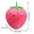 thumbnail image 3 of Squeeze Strawberry Toys, Squeeze Stress Relief Sensory Toys, Slow-Rising Squeeze Fidget Toys for Party Favors, Easter Gifts B, 3 of 7