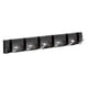 thumbnail image 3 of Colgador de puerta portátil ajustable de 45 grados, plegable, 6 ganchos, gancho de almacenamiento de estilo Simple, soporte para ropa, sombrero, Almacenamiento y organización del hogar Negro Plata Bewildely HA063591-05B, 3 of 6