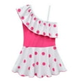 thumbnail image 2 of Girls Bo Peep One-Piece Swimsuit One Shoulder Bathing Suit Tankini Swimwear, 2 of 7