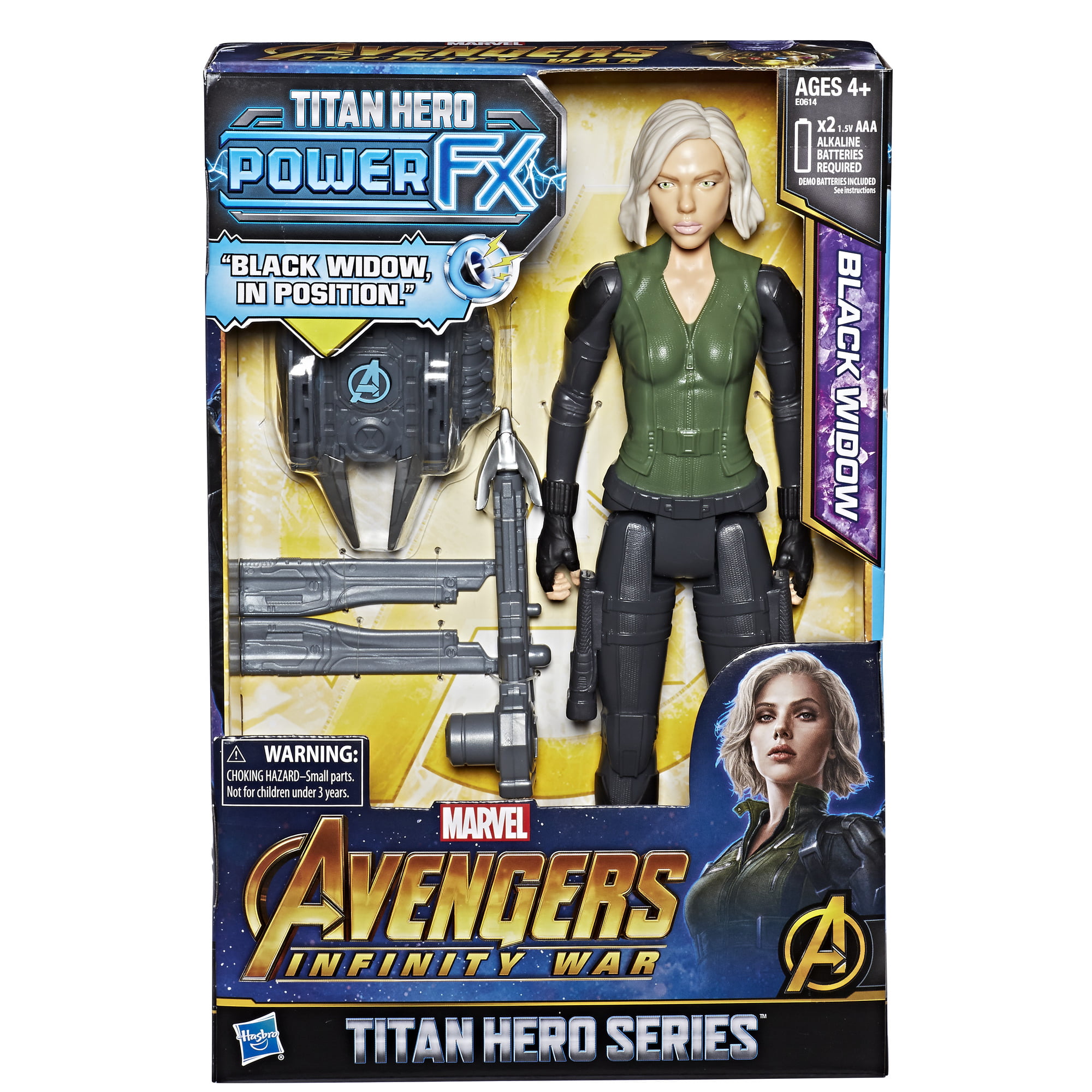 Infinity War Titan Hero Series Black Widow Hasbro Marvel Avengers 
