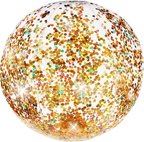 intex glitter beach ball