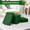 thumbnail image 4 of Scouring Pad 4 × 6 Inch Green Reusable Household for Kitchen Scrubbers（40 Pcs ）, 4 of 6