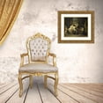 thumbnail image 3 of Melchior Brassauw 22x20 Gold Ornate Framed and Double Matted Museum Art Print Titled - A Musical Company (1730 - 1757), 3 of 4