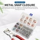 thumbnail image 2 of 200 Sets Snap Buttons Rompers Snaps Craft Pliers Tool Prong, 2 of 5