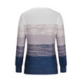 thumbnail image 4 of Besolor Hauts de Printemps Automne pour Femmes, Chemise à Manches Longues Imprimée Tendance, Blouse Décontractée Ample pour Dames, 4 of 6