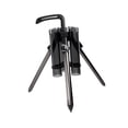 thumbnail image 3 of Fishing Rod Tripod Bracket Lightweight Stand Holder Rack for Ship Boat red short, 3 of 9