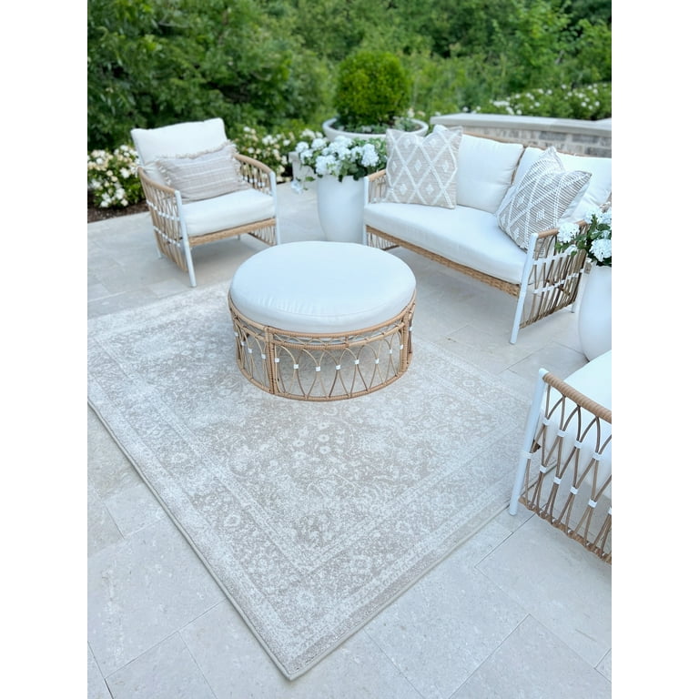 Birmingham Black Indoor/Outdoor Rug, 8x10 - Jes & Gray Living