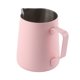 thumbnail image 5 of Jarra de acero inoxidable para espumar café, accesorio para café latte art, 600 ml, color rosa, 5 of 12
