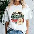 thumbnail image 3 of Vintage Santa Claus Merry Christmas Face Old Fashioned, Retro Christmas Shirt, Xmas TShirt, Cute Santa Claus Holiday, Merry Christmas Gift, 3 of 5