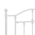 thumbnail image 3 of vidaXL Metal Headboard White 100 cm, 3 of 4