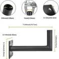 thumbnail image 3 of Set Weather Station Mounting Pole Weather Vane Roof Mounting Bracket, 3 of 4