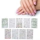 thumbnail image 5 of 9 pcs 3D Nail Art Sticker Self-Adhesive Nail Decoration DIY Manicure Decals, 5 of 5