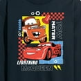 thumbnail image 3 of Cars - Mater Mcqueen Grid  - Men's Long Sleeve T-Shirt, 3 of 5