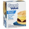 Great Value Sausage, Egg, Cheese Biscuit