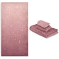 thumbnail image 6 of Dreamtimes Bathroom Valentine's Day Decorative Towel Set with Rose Gold Sequins Print, 3-Piece Set with 30x60 inch Bath Towel, 16x28 inch Hand Towel & 13x13 inch Washcloth, 6 of 6